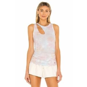 N:Philanthropy Marlin Tank Top Sun Bloom Tie Dye Front Cut-Out Women's Small